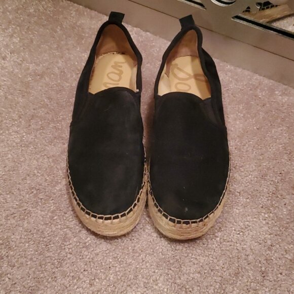 Chic Platform Espadrille Slip-Ons – Size 6.5 - Picture 1 of 6